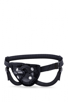 Lock On Strap On Harness, black